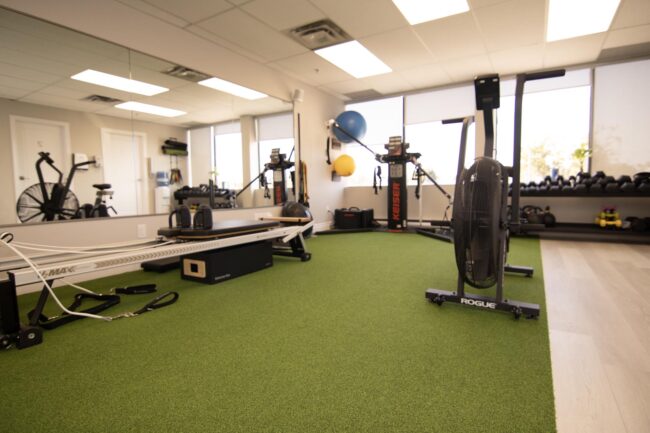 Turf and sled track