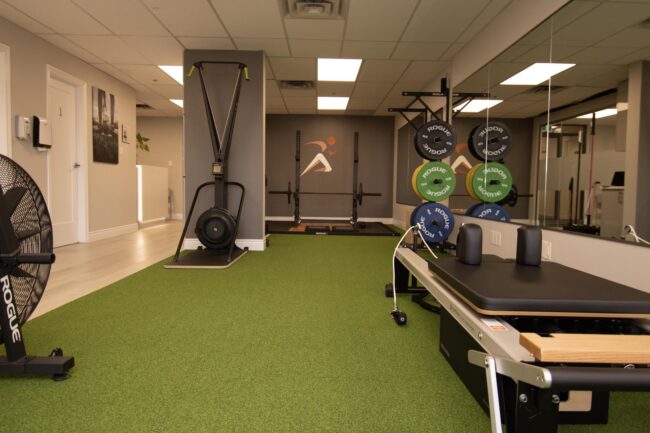 Pilates reformer studio