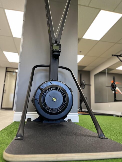 Strength testing in progress